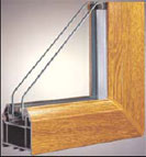 Sherwood Oak UPVC Window